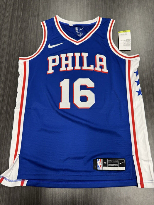 Caleb Martin Signed Philadelphia 76ers Jersey JSA COA
