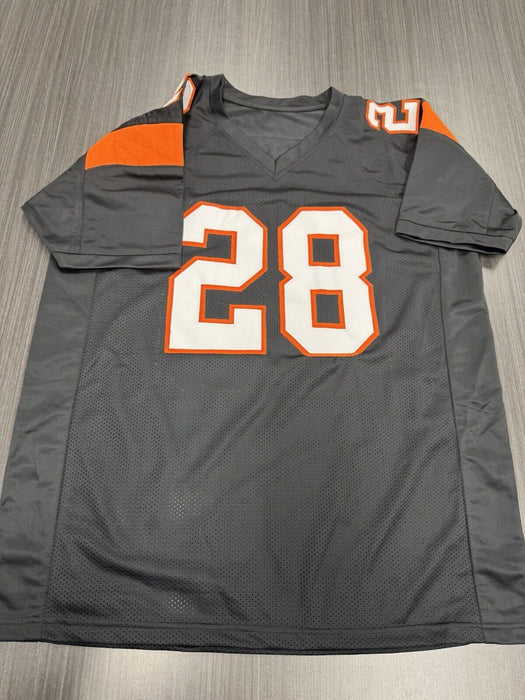Corey Dillon Signed Cincinnati Bengals Custom Jersey COA