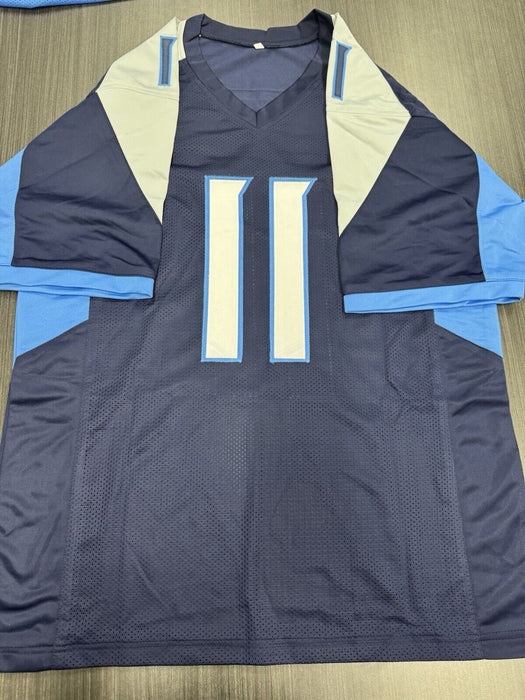 AJ Brown Signed Tennesee Titans Custom Jersey JSA COA