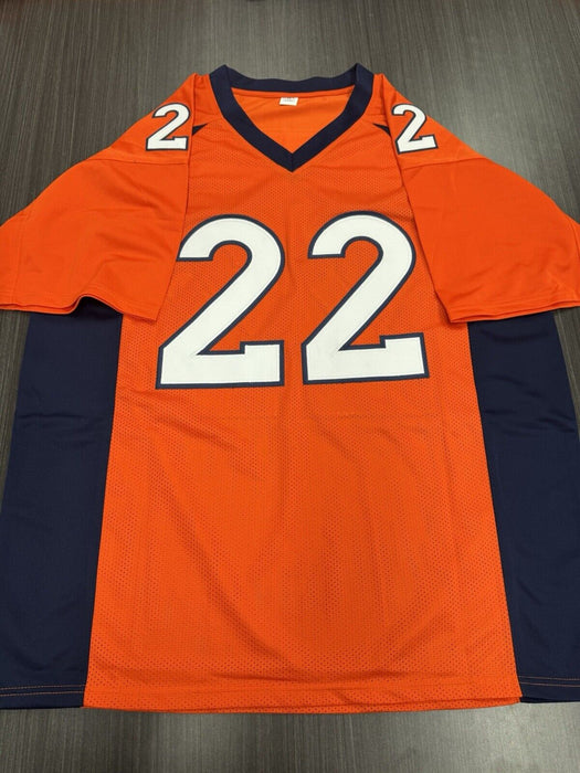 CJ Anderson Signed Denver Broncos Custom Jersey JSA COA