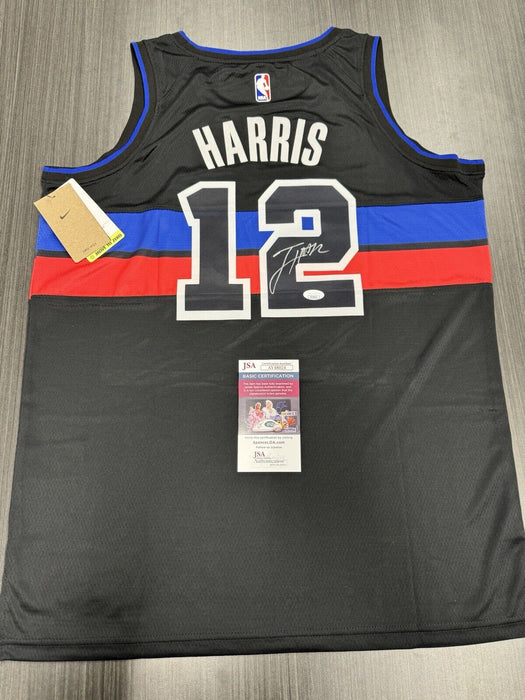 Tobias Harris Signed Detroit Pistons Jersey JSA COA