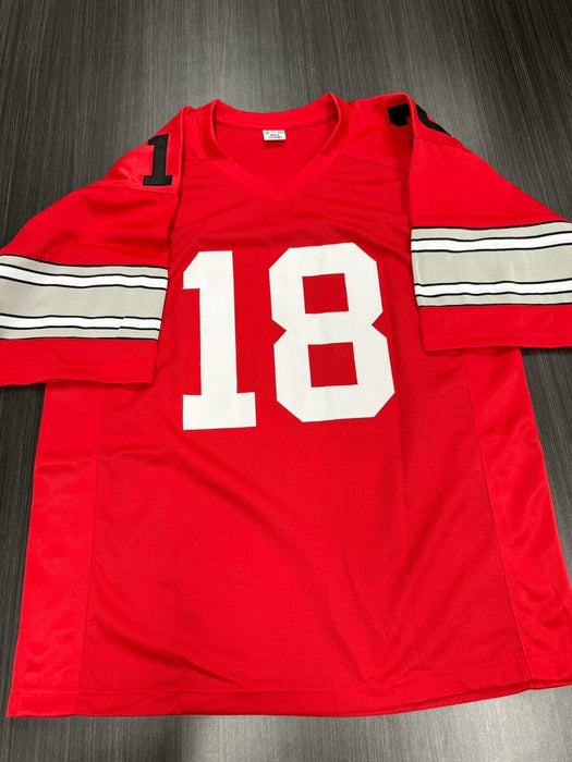 Will Howard Signed Ohio State Buckeyes Custom Jersey Beckett COA