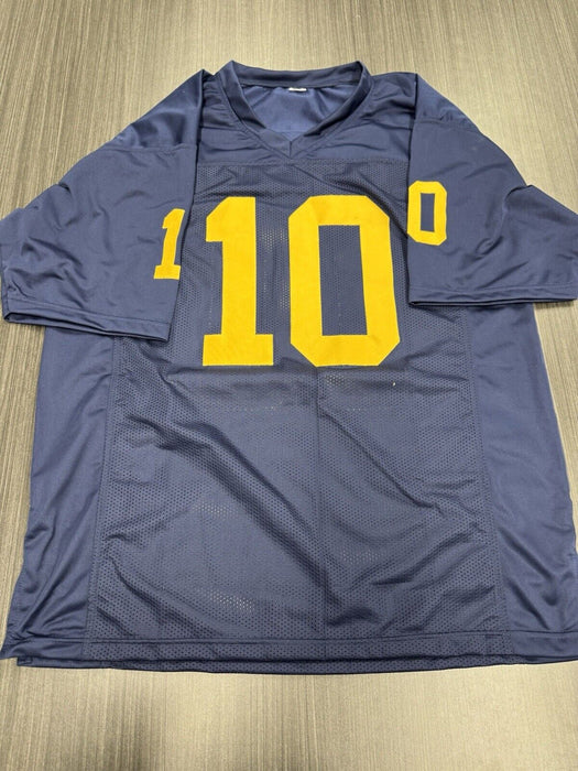 Alex Orji Signed Michigan Wolverines Custom Jersey JSA COA