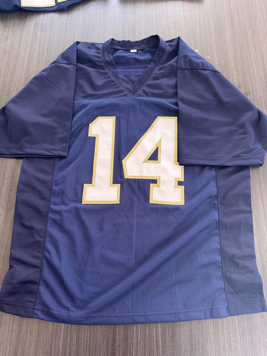 Kyle Hamilton Notre Dame Fighting Irish Autographed Custom Jersey JSA Inscribed