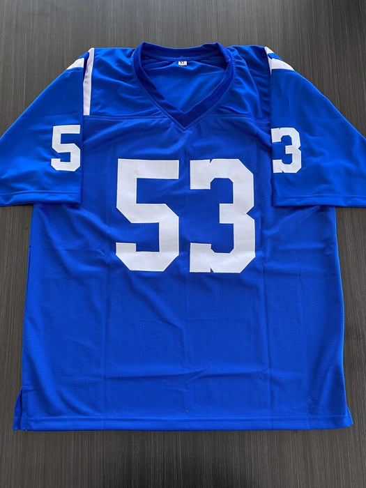 Darius Leonard Indianapolis Colts Autographed Custom Jersey Beckett