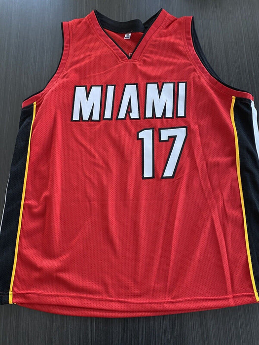 PJ Tucker Miami Heat Autographed Custom Jersey JSA