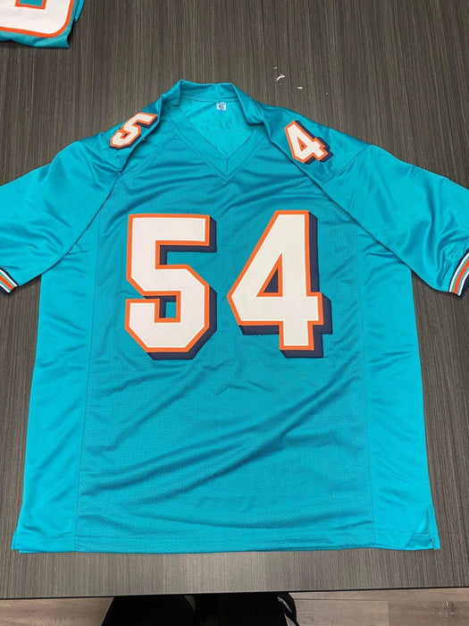Zach Thomas Miami Dolphins Autographed Custom Jersey JSA