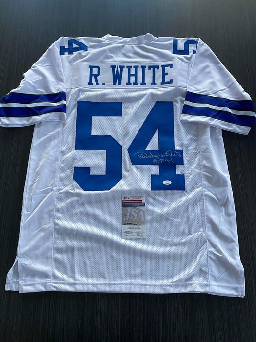 Randy White Dallas Cowboys Autographed Custom Jersey JSA Inscribed