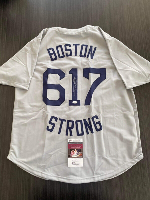 Jonny Gomes Boston Red Sox Autographed Custom Jersey JSA
