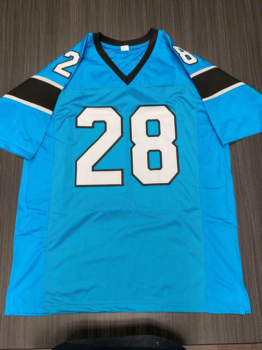 Jonathan Stewart Carolina Panthers Autographed Custom Jersey Radtke