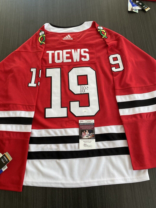 Jonathan Toews Chicago Blackhawks Autographed Custom Jersey JSA
