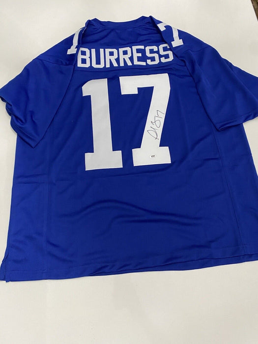 Plaxico Burress New York Giants Autographed Custom Jersey RSA