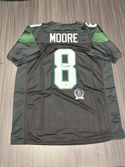 Elijah Moore New York Jets Autographed Custom Jersey Beckett
