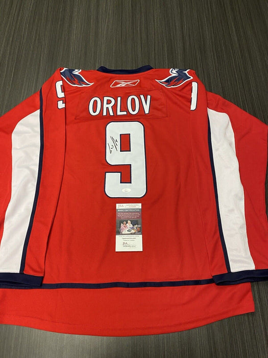 Dmitry Orlov Washington Capitals Autographed Custom Jersey JSA