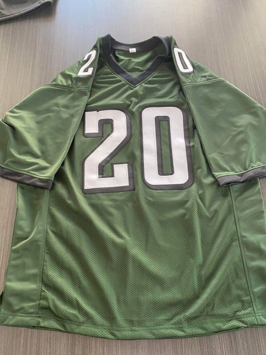 Brian Dawkins Philadelphia Eagles Autographed Custom Jersey Beckett