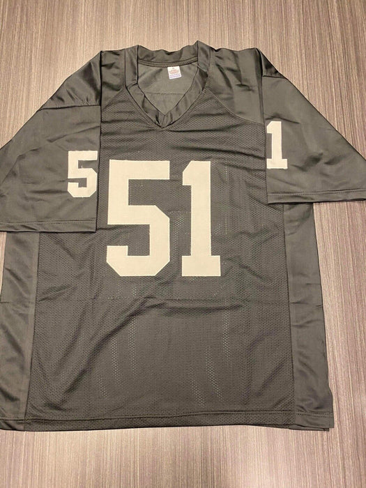 Malcolm Koonce Oakland Raiders Autographed Custom Jersey JSA