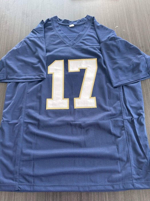 Jack Coan Notre Dame Fighting Irish Autographed Custom Jersey JSA