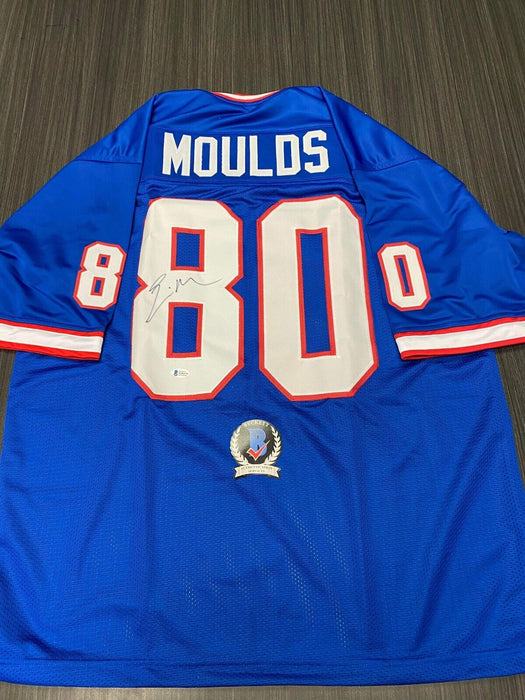 Eric Moulds Buffalo Bills Autographed Custom Jersey Beckett