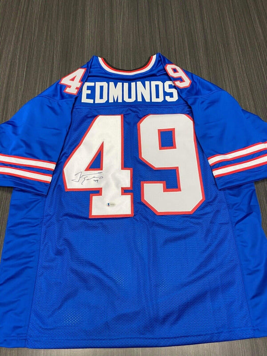 Tremaine Edmunds Buffalo Bills Autographed Custom Jersey Beckett