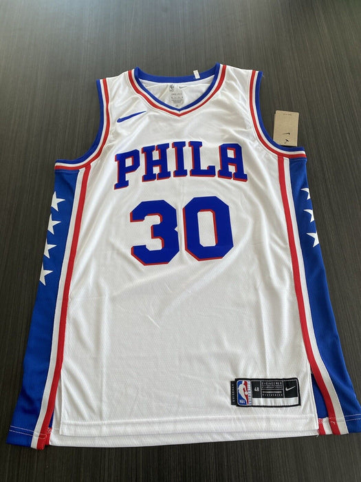 Furkan Korkmaz Philadelphia 76ers Autographed Custom Jersey JSA