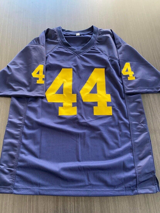 Cameron McGrone Michigan Wolverines Autographed Custom Jersey Beckett