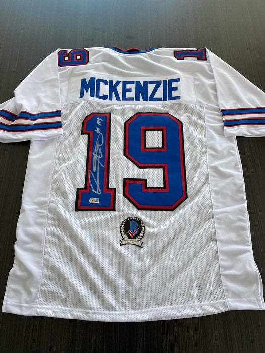 Isaiah McKenzie Buffalo Bills Autographed Custom Jersey Beckett