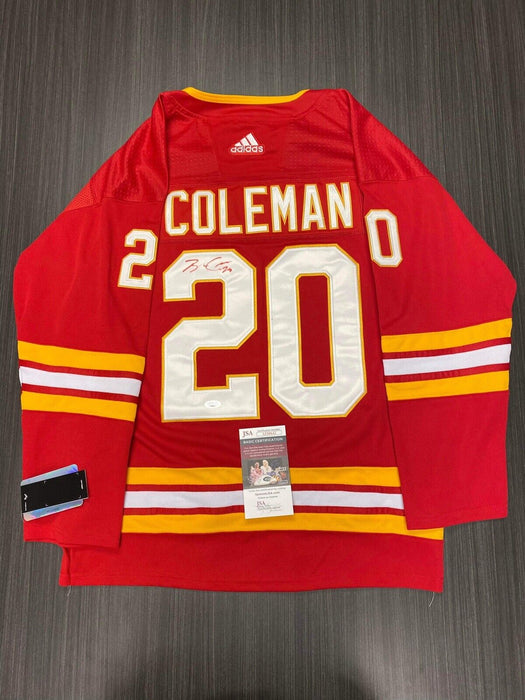 Blake Coleman Calgary Flames Autographed Custom Jersey JSA