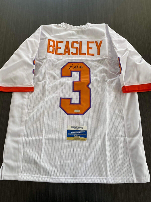 Vic Beasley Clemson Tigers Autographed Custom Jersey Radtke