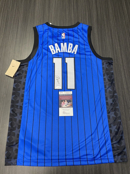 Mo Bamba Orlando Magic Autographed Custom Jersey JSA