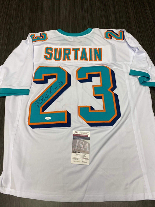 Patrick Surtain Miami Dolphins Autographed Custom Jersey JSA