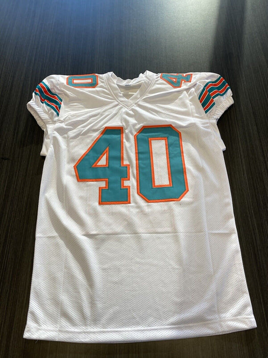 Nik Needham Miami Dolphins Autographed Custom Jersey JSA