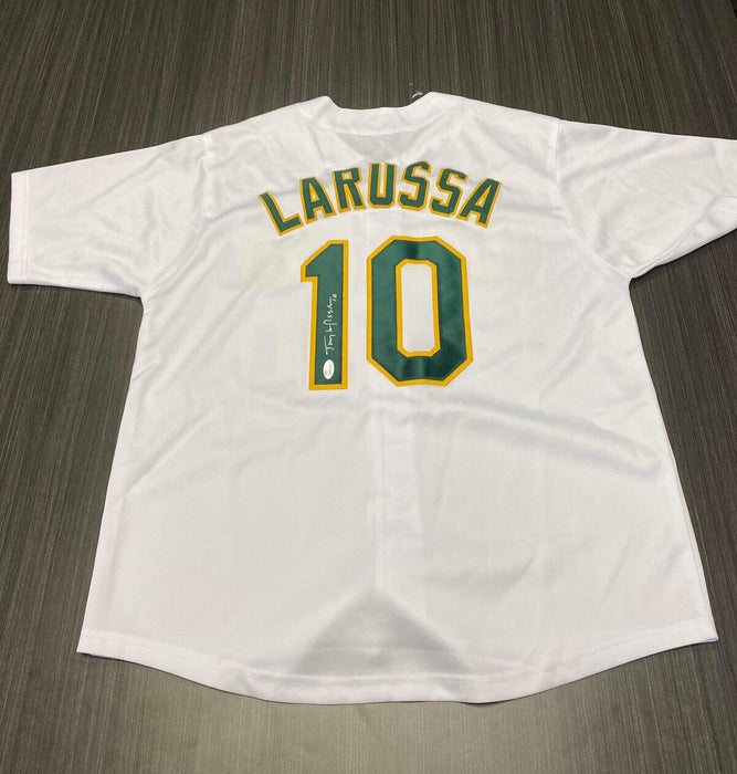 Tony LaRussa Oakland Athletics Autographed Custom Jersey JSA