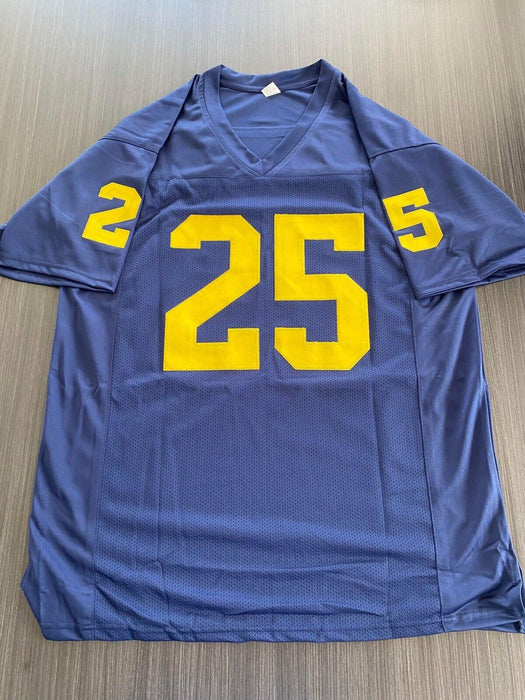Hassan Haskins Michigan Wolverines Autographed Custom Jersey JSA