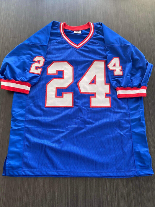 Otis Anderson New York Giants Autographed Custom Jersey JSA Inscribed