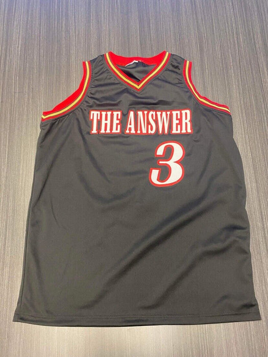 Allen Iverson Philadelphia 76ers Autographed Custom Jersey JSA