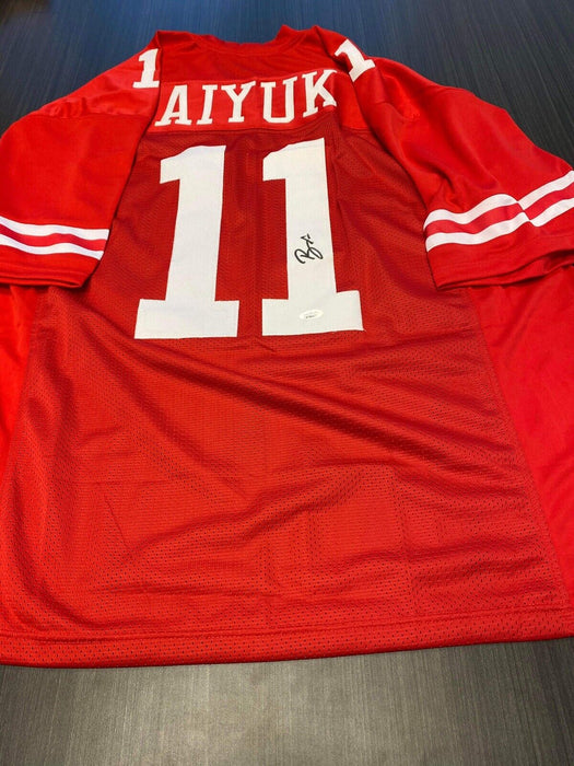 Brandon Aiyuk San Francisco 49ers Autographed Custom Jersey JSA