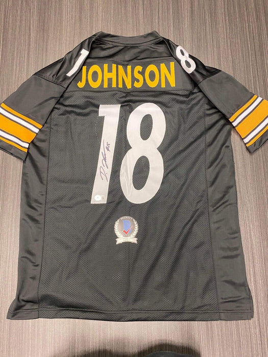 Diontae Johnson Pittsburgh Steelers Autographed Custom Jersey Beckett