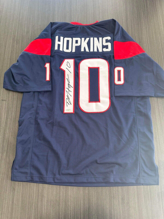 DeAndre Hopkins Houston Texans Autographed Custom Jersey JSA