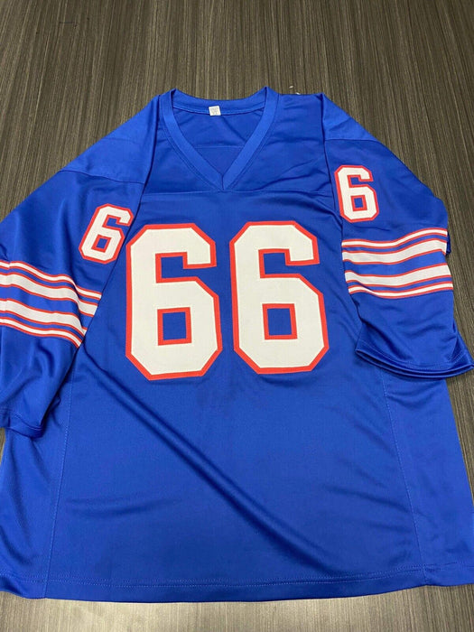 Billy Shaw Buffalo Bills Autographed Custom Jersey JSA Inscribed