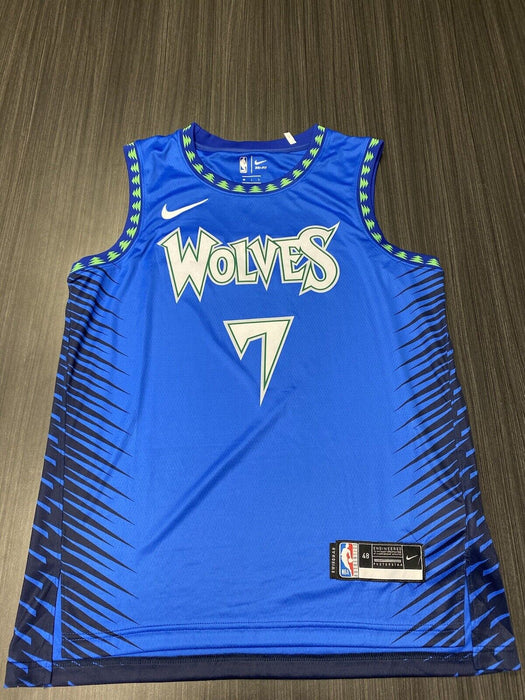 Wendell Moore Minnesota Timberwolves Autographed Custom Jersey JSA