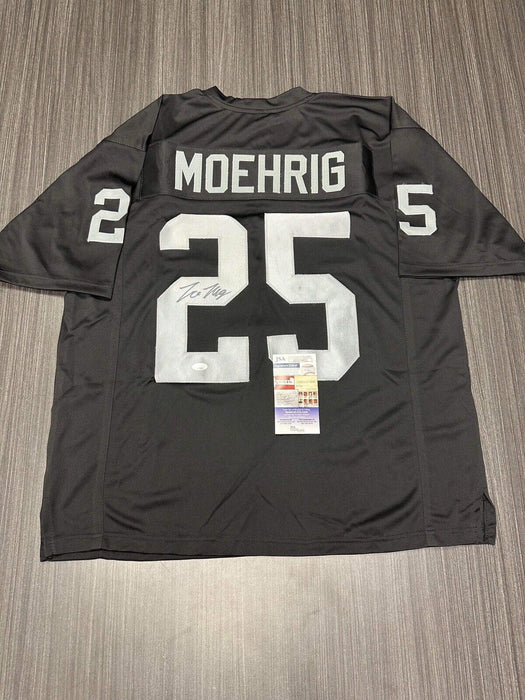 Trevon Moehrig Las Vegas Raiders Autographed Custom Jersey JSA