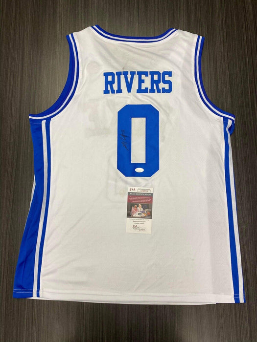 Austin Rivers Duke Blue Devils Autographed Custom Jersey JSA