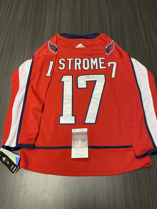 Dylan Strome Washington Capitals Autographed Custom Jersey JSA