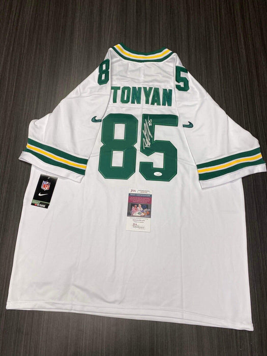 Robert Tonyan Green Bay Packers Autographed Custom Jersey JSA