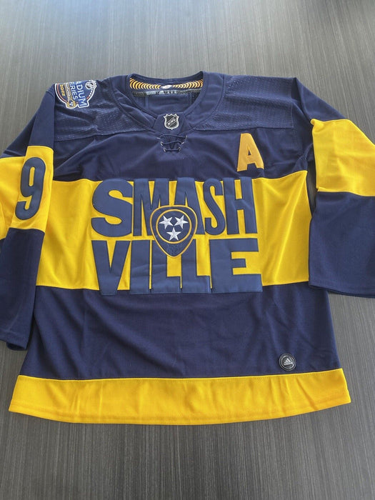 Filip Forsberg Nashville Predators Autographed Custom Jersey JSA