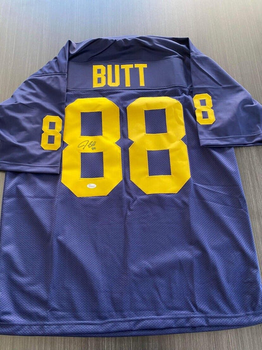 Jake Butt Michigan Wolverines Autographed Custom Jersey JSA