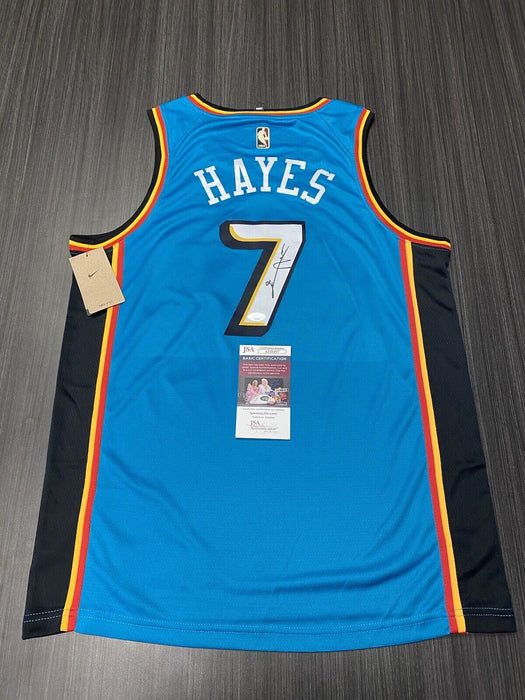 Killian Hayes Detroit Pistons Autographed Custom Jersey JSA
