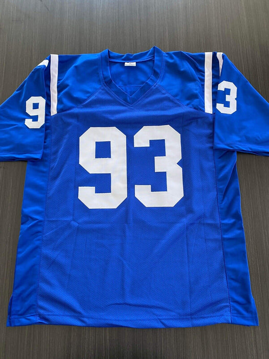 Dwight Freeney Indianapolis Colts Autographed Custom Jersey JSA