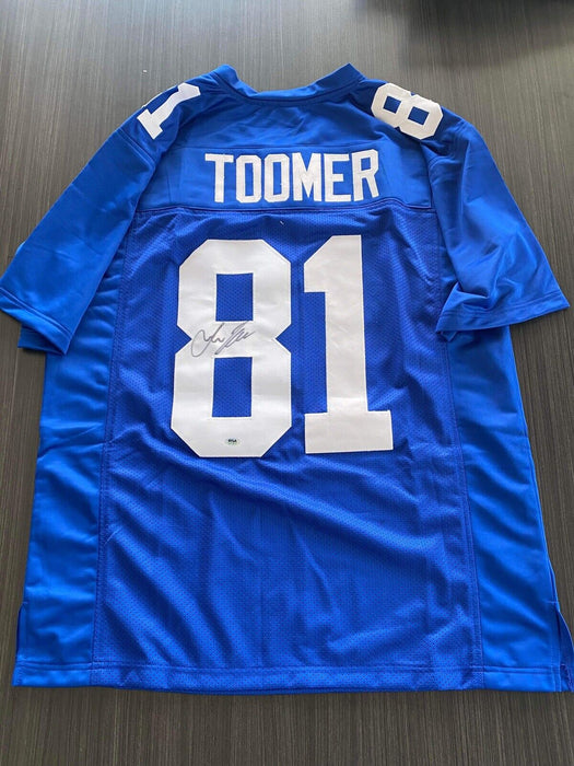 Amani Toomer New York Giants Autographed Custom Jersey RSA