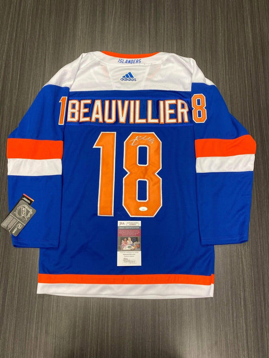 Anthony Beauvillier New York Islanders Autographed Custom Jersey JSA